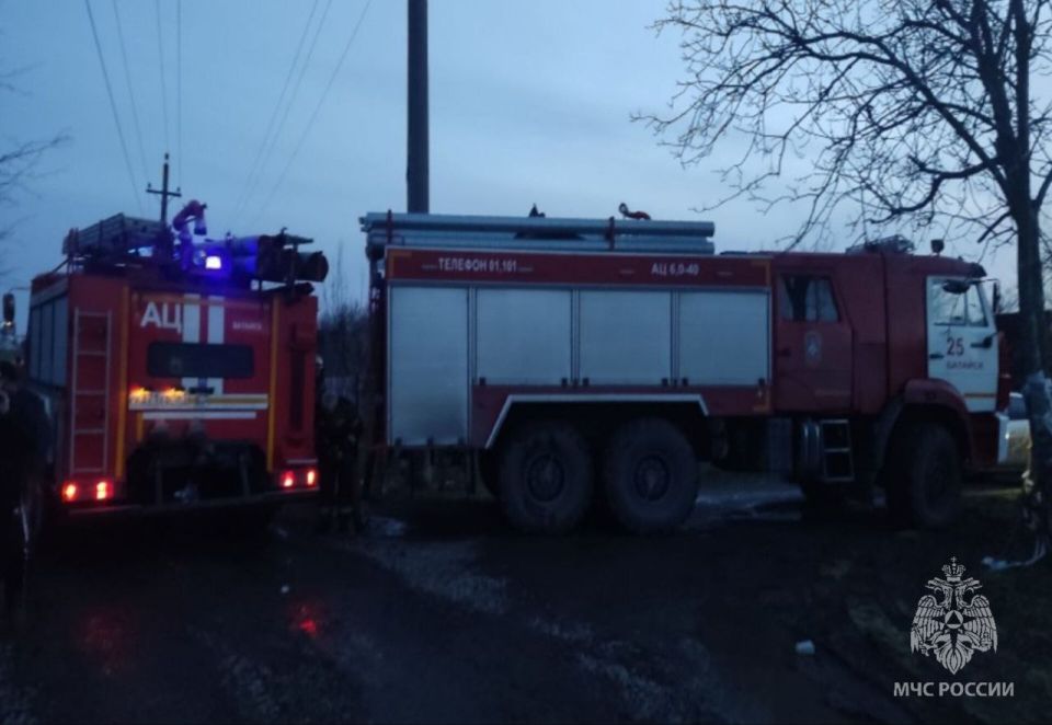 В Батайске на пожаре погиб ребенок