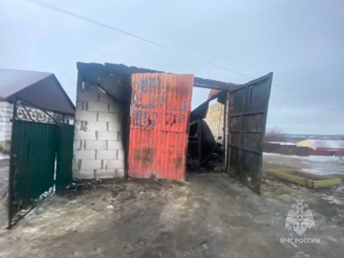 На пожаре в Миллеровском районе погиб мужчина