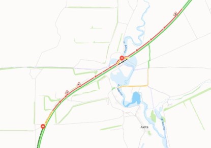 На трассе М-4 «Дон» в Ростовской области ограничено движение