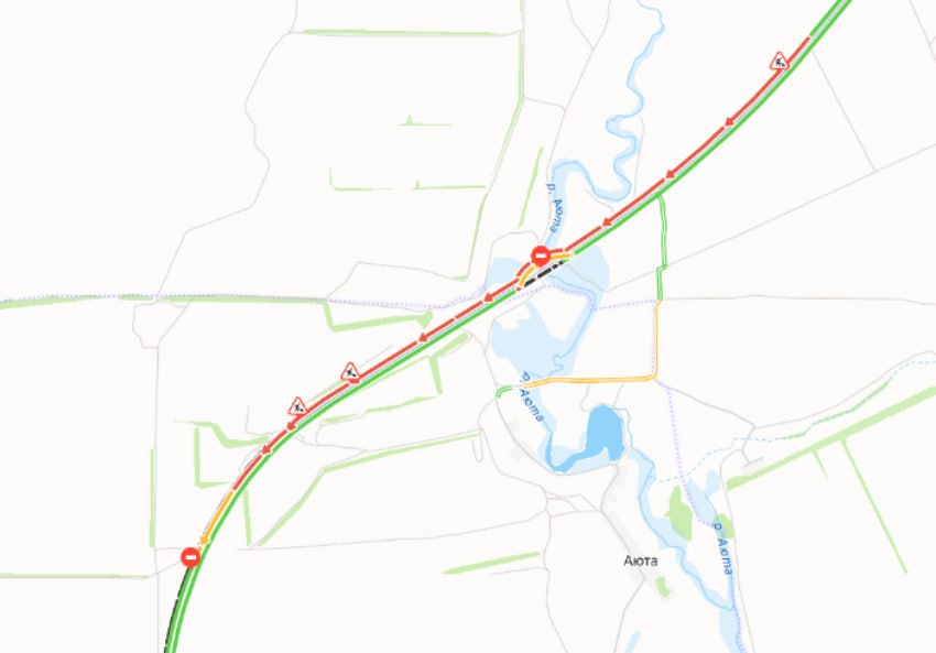 На трассе М-4 «Дон» в Ростовской области ограничено движение