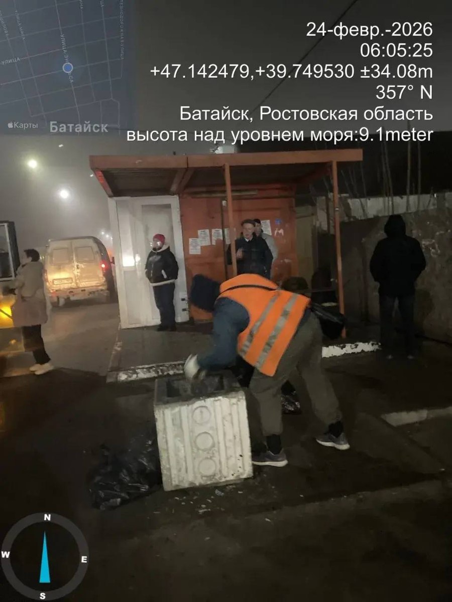 Уборка улиц Батайска — работа без выходных Уборка улиц Батайска — работа без выходных