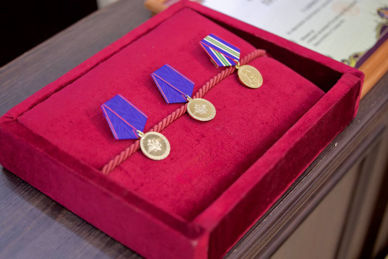 Отличившихся сотрудников наградили в донском главке МВД Отличившихся сотрудников наградили в донском главке МВД