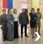 В школе №3 имени атамана М.И. Платова открыли памятный стенд в память о родителях учеников, погибших в ходе СВО