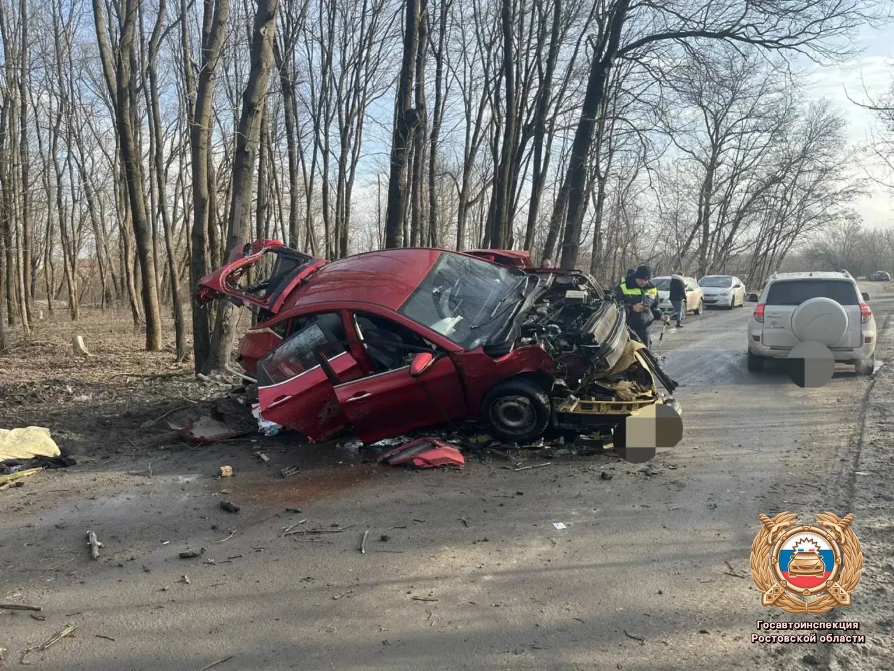 Аксайские полицейские устанавливают обстоятельства ДТП