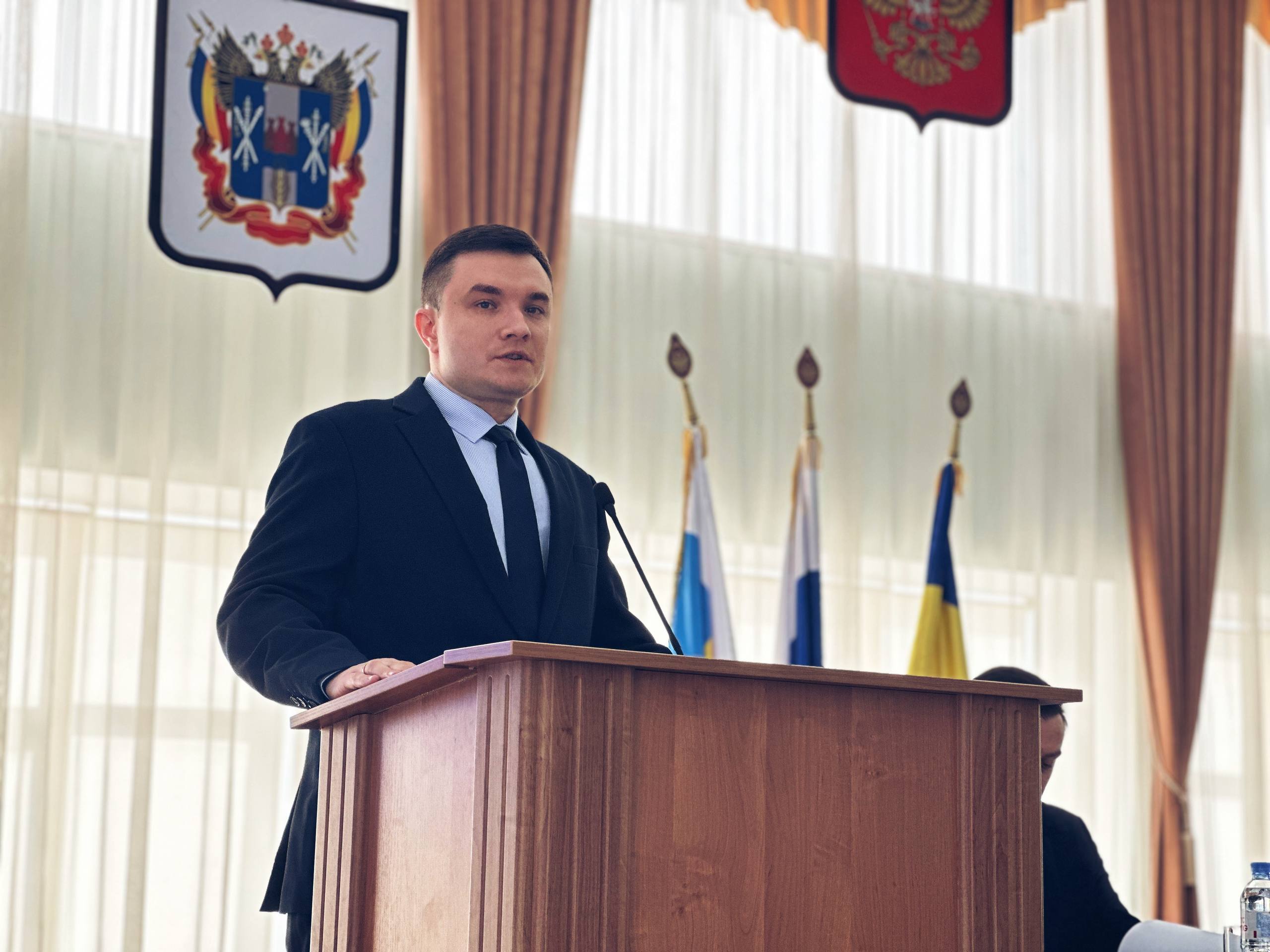 Принял участие в очередном заседании городской Думы Принял участие в очередном заседании городской Думы