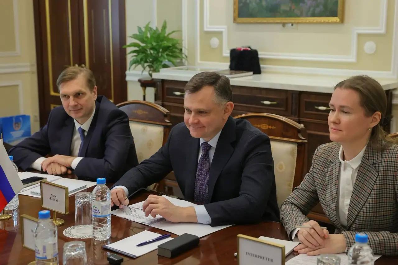 Юрий Слюсарь: Встретился с Чрезвычайным и Полномочным Послом Бангладеш Мд Назрулом Исламом Юрий Слюсарь: Встретился с Чрезвычайным и Полномочным Послом Бангладеш Мд Назрулом Исламом