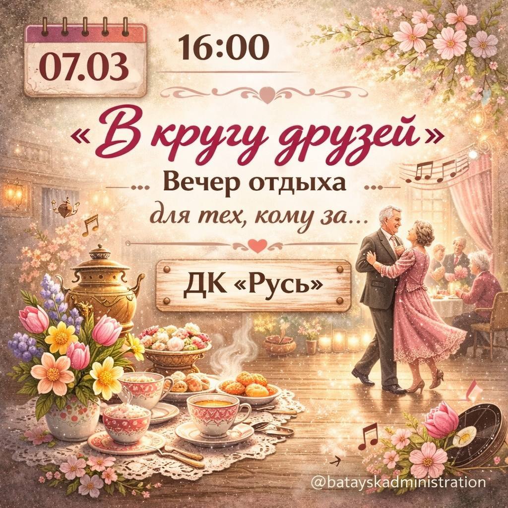 Куда сходить в Батайске на следующей неделе? Куда сходить в Батайске на следующей неделе?