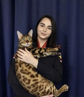 Пушистый первый день весны!