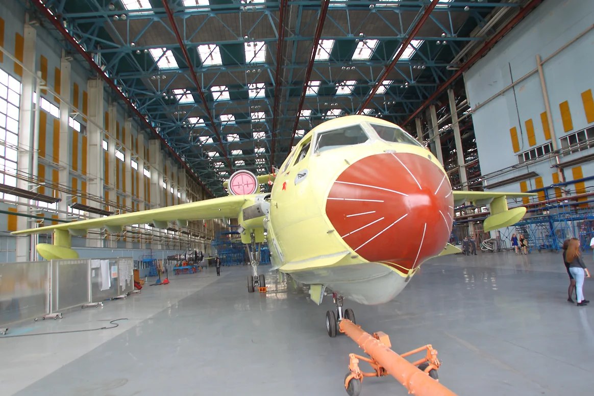 Экспорт ТАНТК им. Г. Н. Бериева упал с 70% до 19% в 2026 году