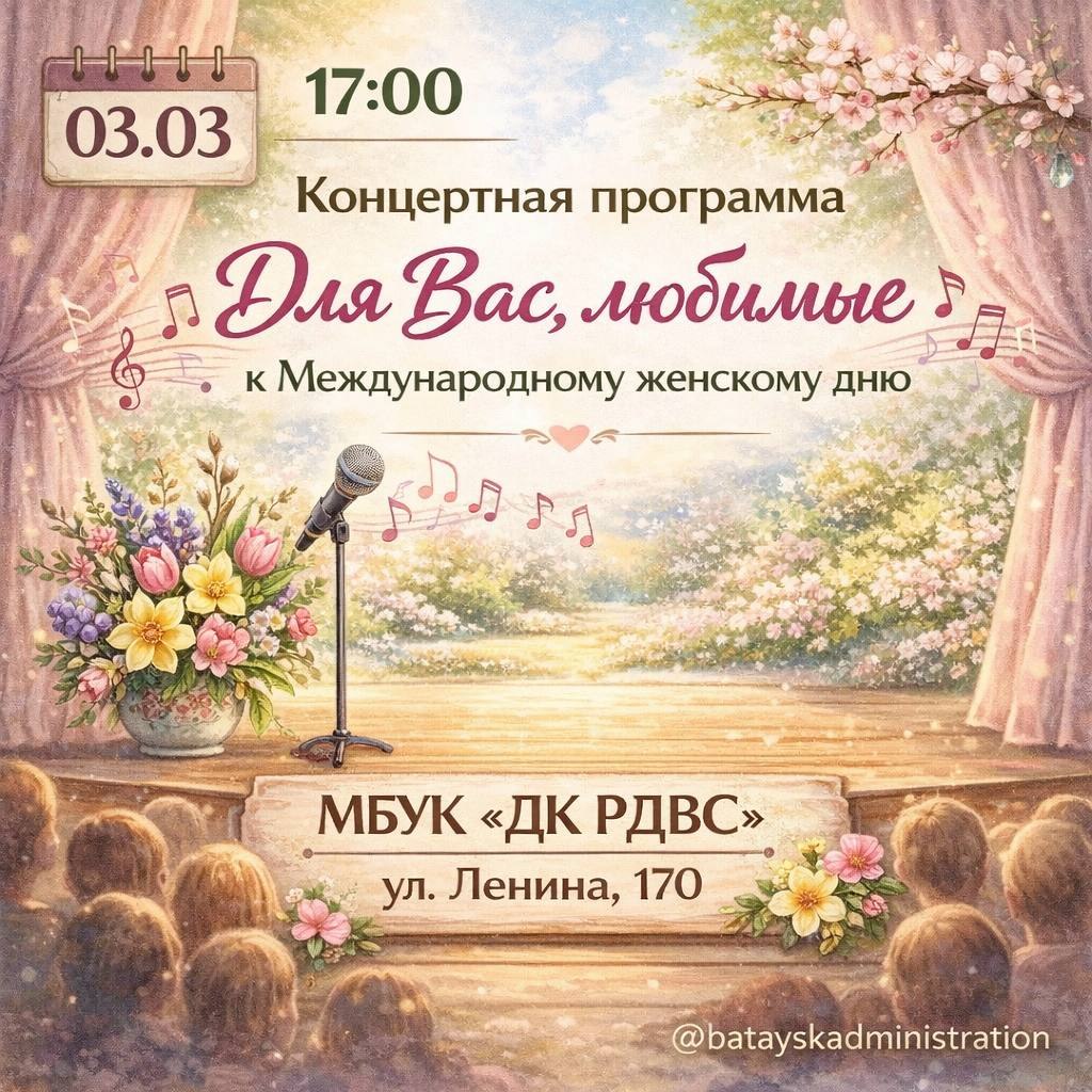 Куда сходить в Батайске на следующей неделе? Куда сходить в Батайске на следующей неделе?