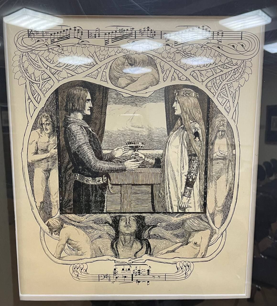 Гравюры с нотами музыки: На выставке в Ростове представили редкое издание начала XX века Гравюры с нотами музыки: На выставке в Ростове представили редкое издание начала XX века