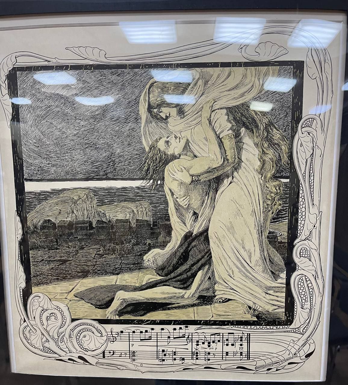 Гравюры с нотами музыки: На выставке в Ростове представили редкое издание начала XX века Гравюры с нотами музыки: На выставке в Ростове представили редкое издание начала XX века