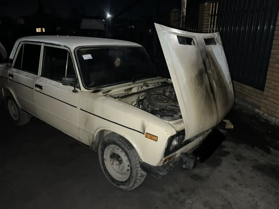 Поджег автомобиль и скрылся: полицейскими задержан подозреваемый