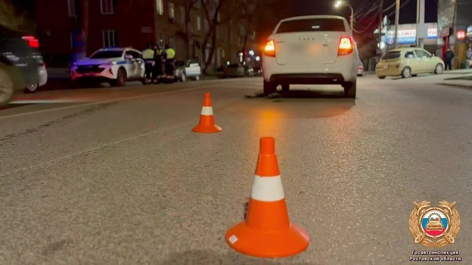 Полицейские устанавливают обстоятельства ДТП с участием несовершеннолетнего