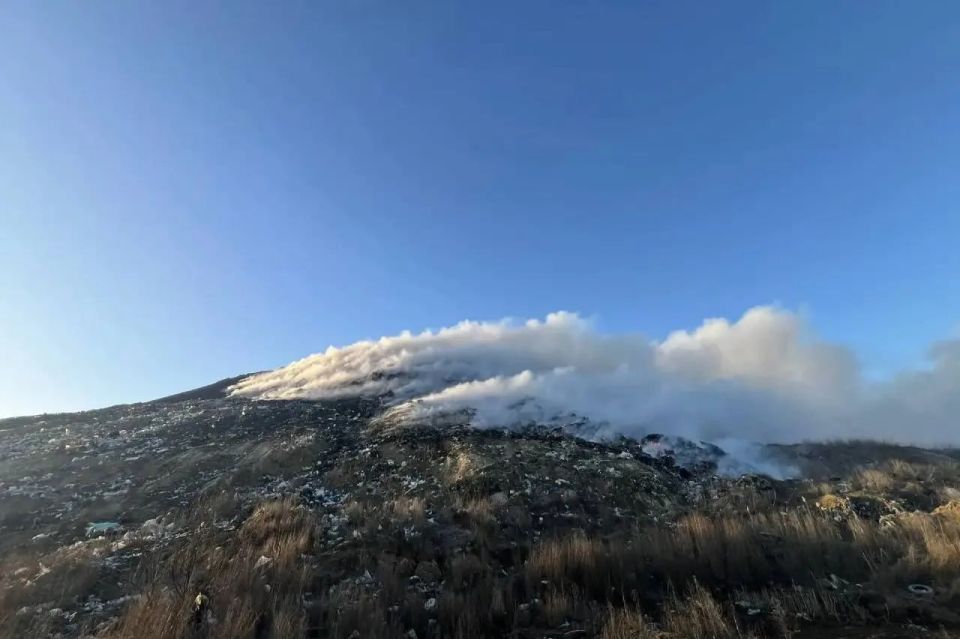 Площадь тления на полигоне ТКО сократилась до 110 кв.м