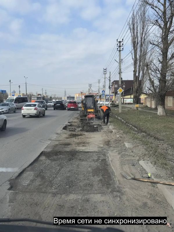 Продолжаем ямочный ремонт дорог в Батайске