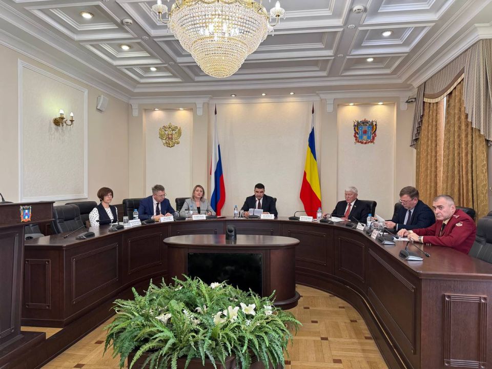 Под председательством заместителя Губернатора Ростовской области Сергея Бодрякова состоялось заседание Координационного совета по охране окружающей среды и использованию природных ресурсов
