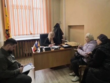 Заместитель главы администрации города по социальным вопросам Светлана Морозова провела прием граждан