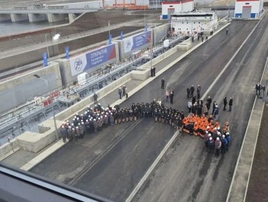 Сегодня на реке Дон в Ростовской области ввели в эксплуатацию первый этап строительства Багаевского гидроузла