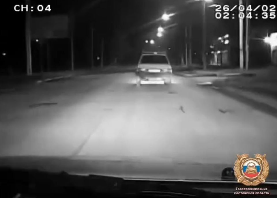 Ночная погоня с последующим задержанием в Ростовской области: у нарушителя были веские причины для желания избежать встречи с автоинспекторами
