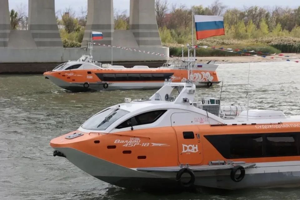 Стартовали речные пассажирские перевозки
