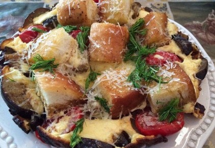 Яичница с баклажанами и томатами: новый взгляд на привычное блюдо