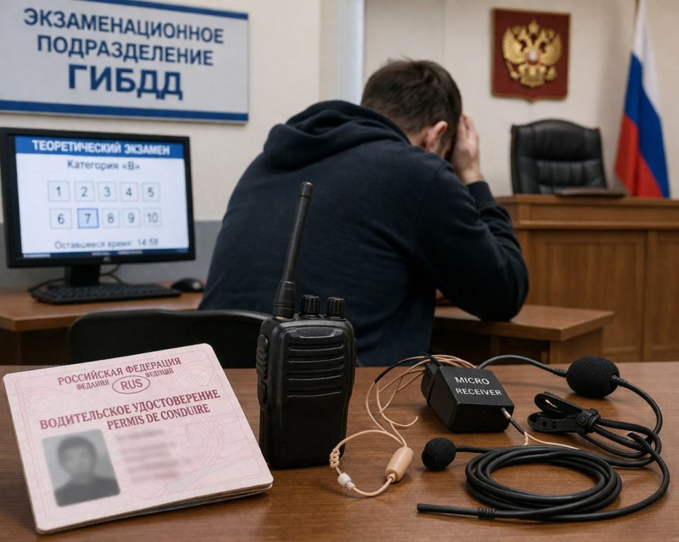 Ростовчанин получил срок за сдачу экзамена на права с микронаушником