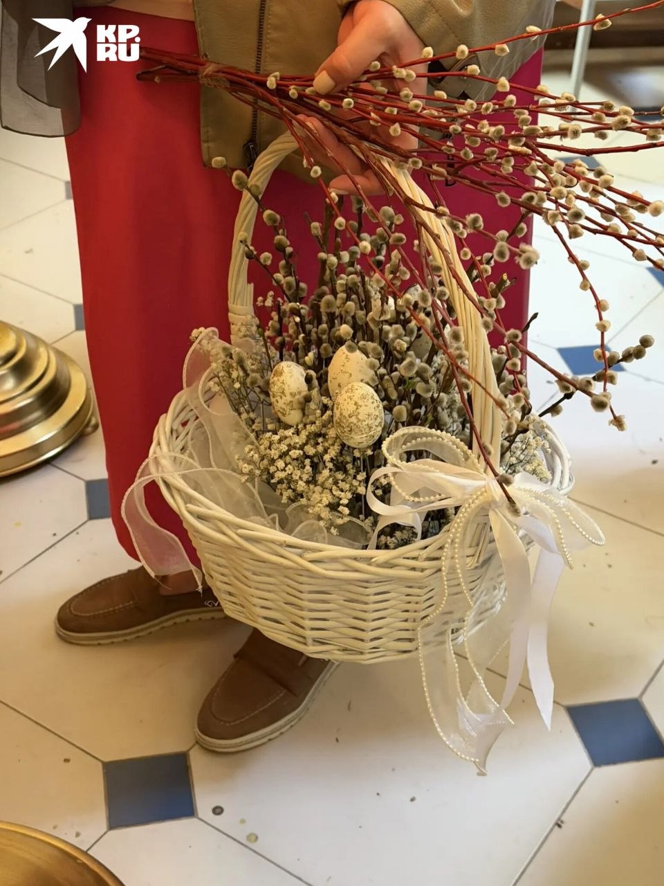 Продолжаем делиться кадрами с освящения верб из храма Троицы Живоначальной Продолжаем делиться кадрами с освящения верб из храма Троицы Живоначальной