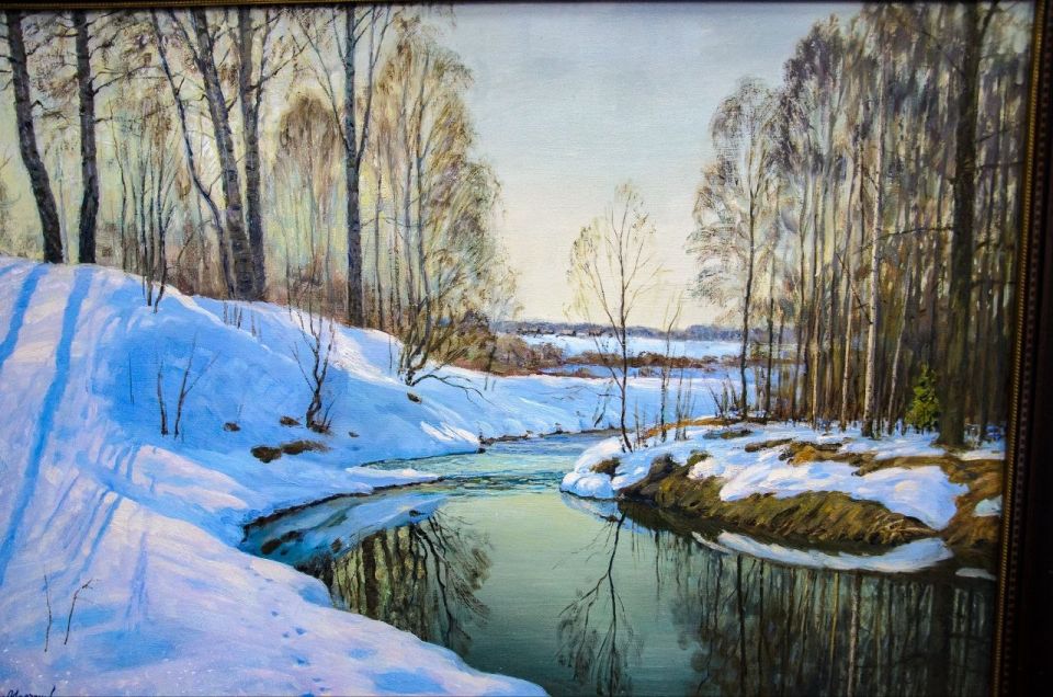 Александр Скрябин: Уважаемые ростовчане!. Посетил выставку заслуженного художника России Олега Ивановича Молчанова "Потаённая Русь"