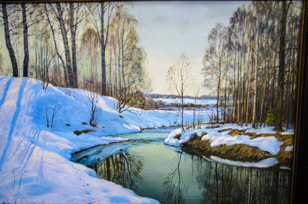 Александр Скрябин: Уважаемые ростовчане!. Посетил выставку заслуженного художника России Олега Ивановича Молчанова "Потаённая Русь"