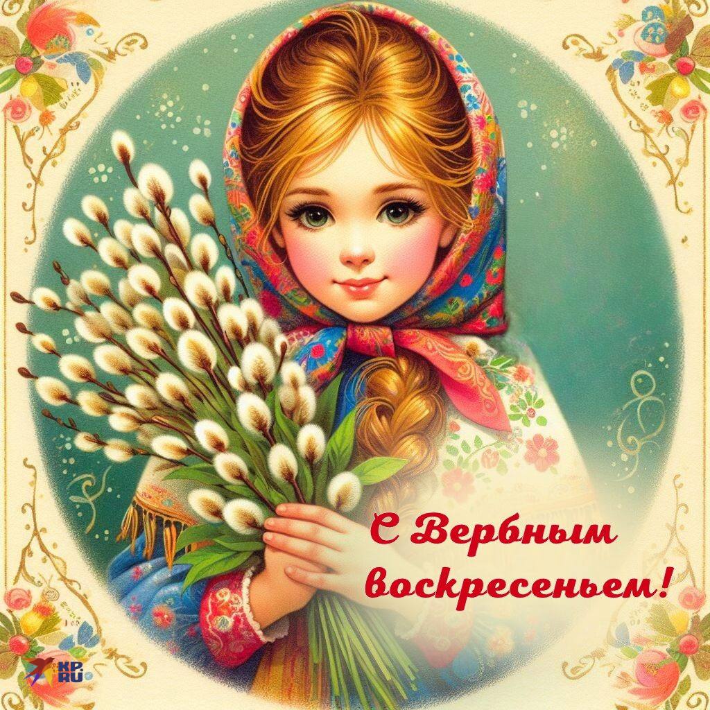 Весной, за неделю до Пасхи, верующие, следуя примеру жителей Иерусалима, идут в храм встретить Иисуса Христа и символически постилают Ему под ноги пальмовые ветви или веточки вербы