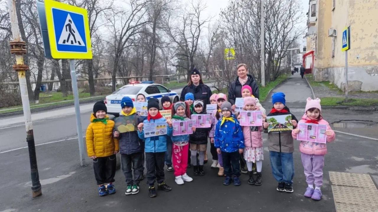 Акция «Заметный пешеход» в г. Шахты