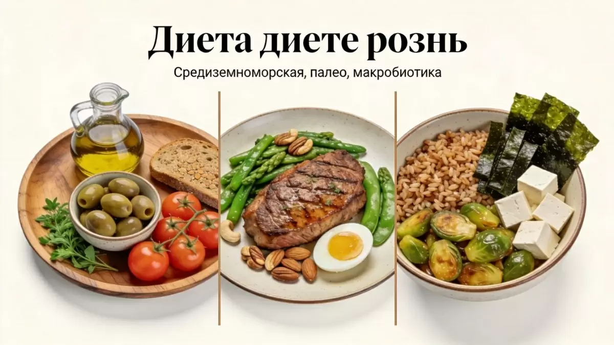 Диеты против старения: что выбрать для здоровья и долголетия?