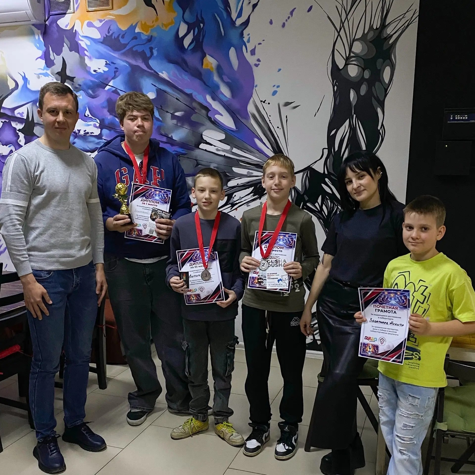 В антикафе «Душа» состоялся киберспортивный турнир В антикафе «Душа» состоялся киберспортивный турнир