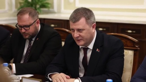 Юрий Слюсарь: Провел встречу с Послом Беларуси в РФ Юрием Селивёрстовым — обсудили укрепление партнёрства с нашим стратегическим союзником