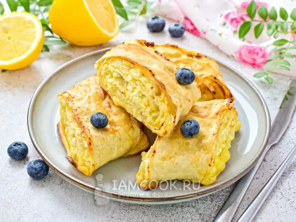 Лаваш и творог: вкусный десерт, который порадует всех