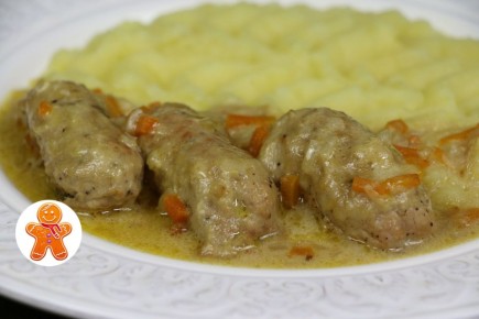 Мясные пальчики с черносливом