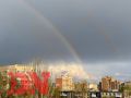 Над центром Ростова раскинулась яркая радуга