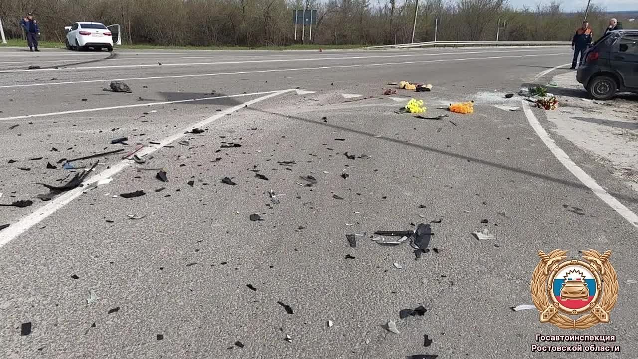 Мужчина и годовалый младенец пострадали в столкновении иномарок под Ростовом