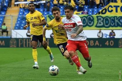 В 24 туре РПЛ «Ростов» сыграл вничью с московским «Спартаком» со счетом 1:1