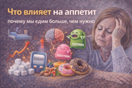 Как аппетит влияет на наше питание: секреты контроля пищевых привычек
