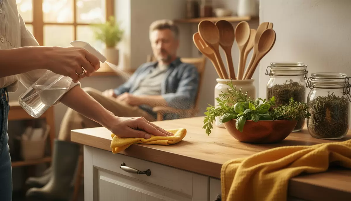 Как эффективно справиться с пылью и жиром на кухне: секреты легкой уборки