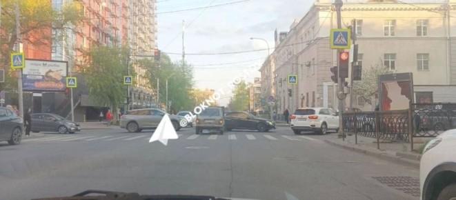 Два автомобиля сломались на Соколова / Лермонтовская