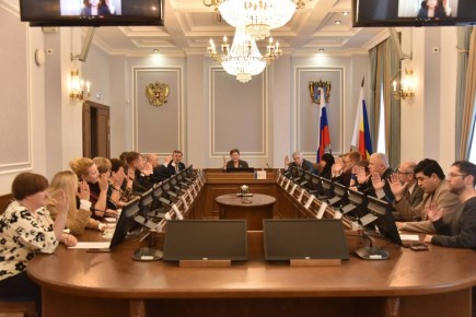 В донском парламенте прошли консультации с представителями некоммерческих организаций и общественных объединений по кандидатуре Тамары Шевченко на должность Уполномоченного по правам ребенка в Ростовской области