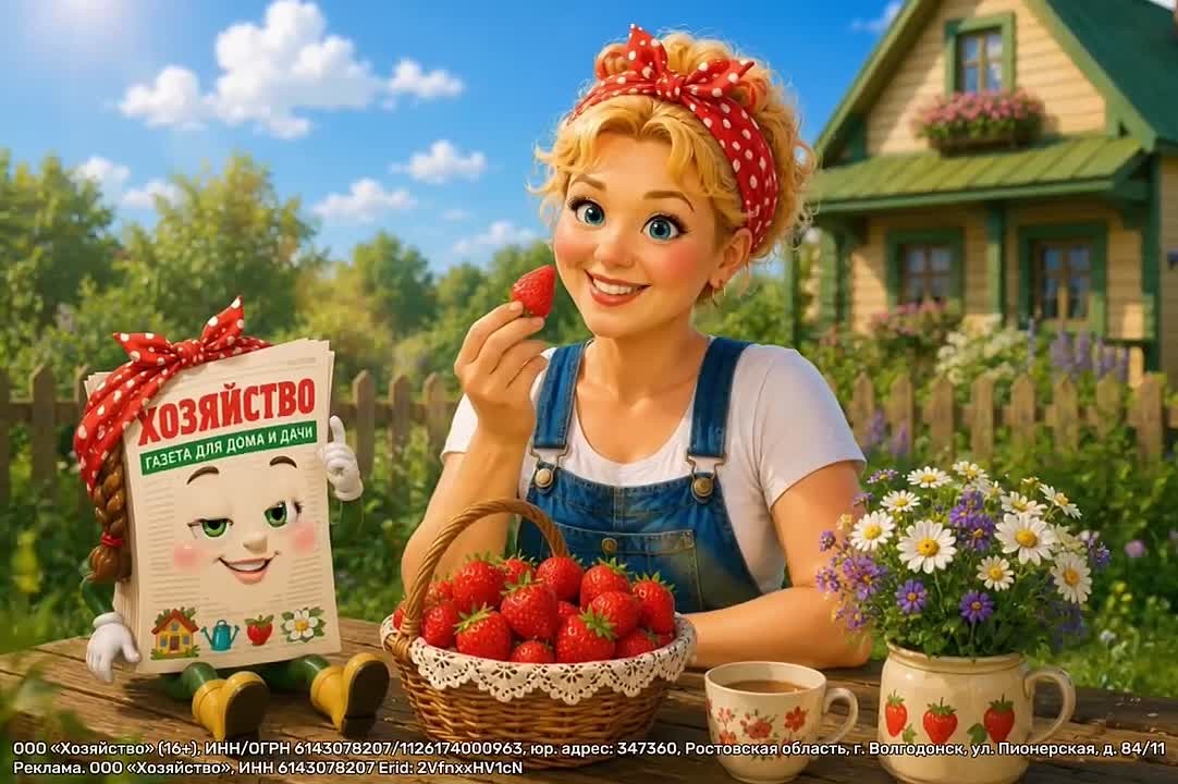 Клубника цветёт – осторожнее с поливом