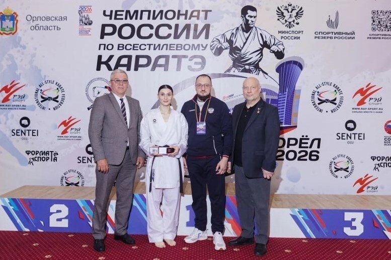 Шахтинцы на пьедестале Чемпионата России Шахтинцы на пьедестале Чемпионата России