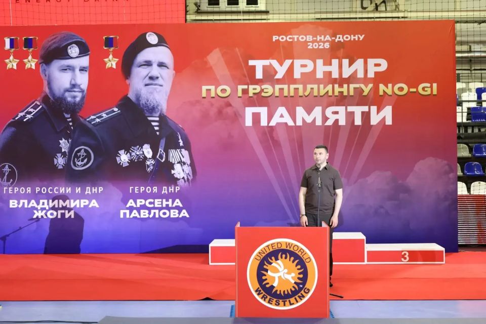 Александр Скрябин: Посетил традиционный турнир по борьбе грэпплинг NO-GI, памяти героя ДНР Арсена Павлова и героя России и ДНР Владимира Жоги Александр Скрябин: Посетил традиционный турнир по борьбе грэпплинг NO-GI, памяти героя ДНР Арсена Павлова и героя России и ДНР Владимира Жоги