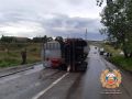 Сотрудники полиции устанавливают обстоятельства ДТП