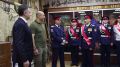 Юрий Слюсарь: В Шахтинском казачьем кадетском корпусе сегодня поздравили ребят с окончанием учебного года и открыли класс, которому присвоено имя Героя РФ и Героя ДНР, командира батальона «Спарта» Владимира Жоги