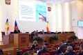 #заседание_зсро. На заседании донского парламента председатель Общественной палаты Ростовской области Вячеслав Кущев представил доклад о состоянии и развитии институтов гражданского общества в регионе в 2025 году